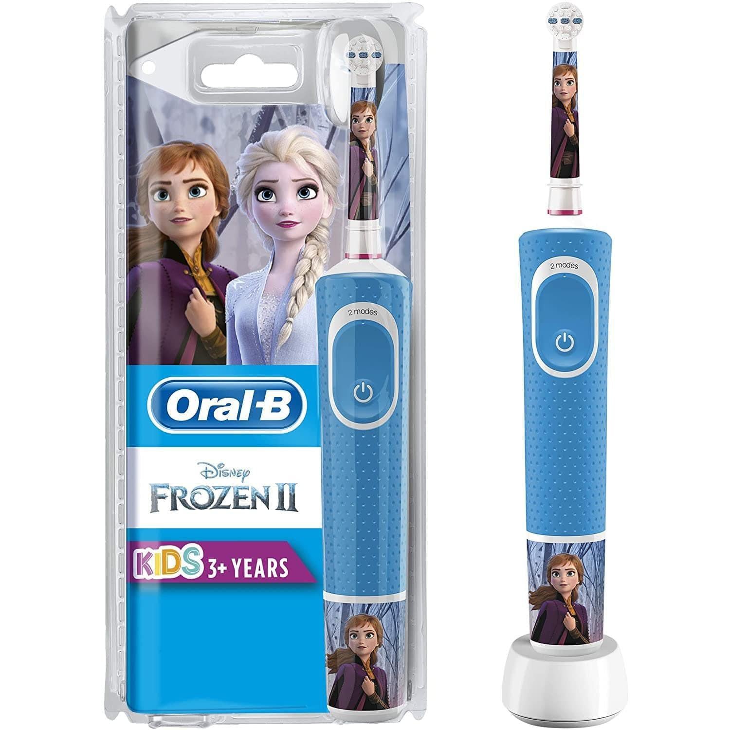 Oral-B Vitality Stages Power Kids Frozen Electric Powered Rechargeable Toothbrush 3+ - Healthxpress.ie