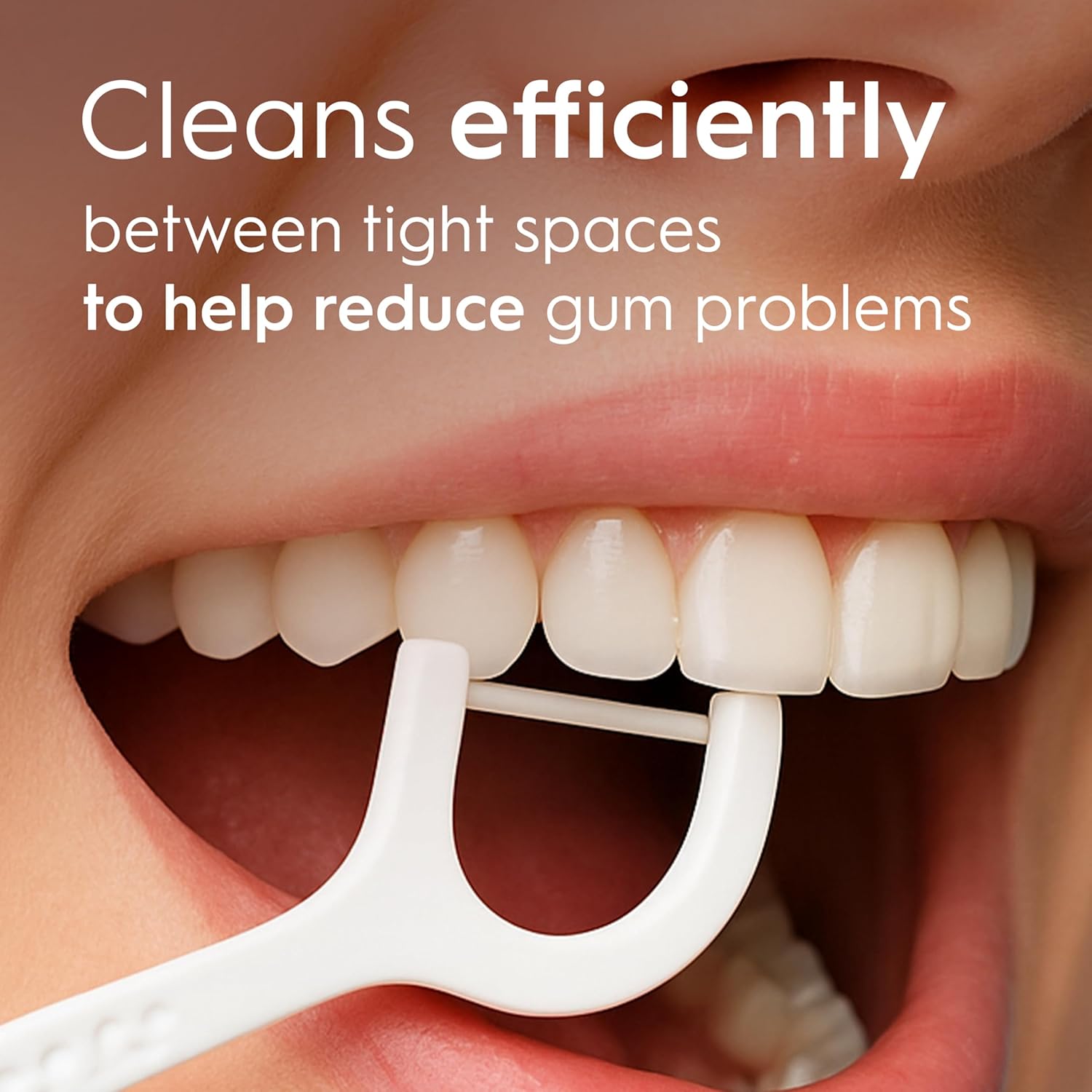 Oral-B Simply Clean Floss Picks - Remove Plaque - Interdental Flossing Sticks for Tight Spaces - Mint Flavour - 75 Sticks per Pack