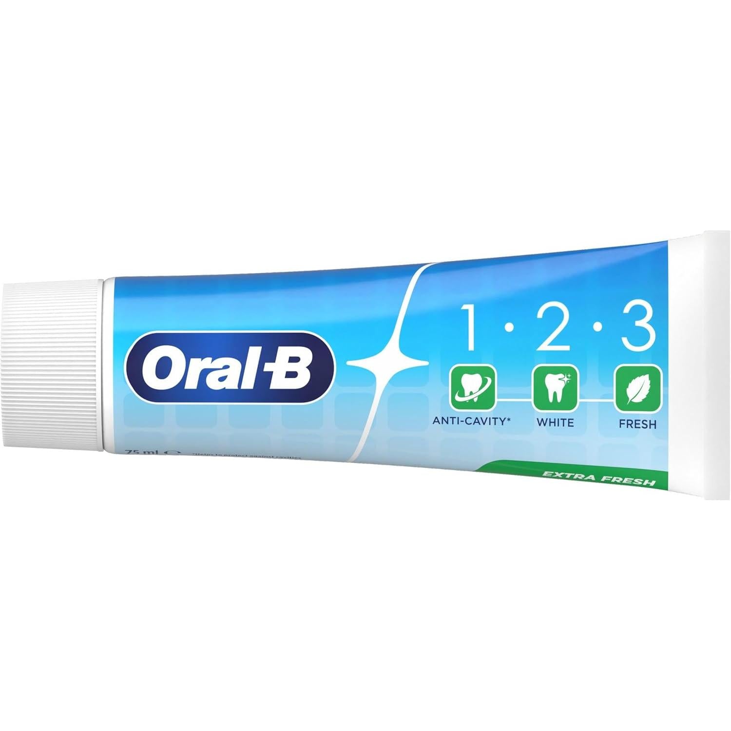 Oral-B  123 Extra Fresh Toothpaste, 75ml