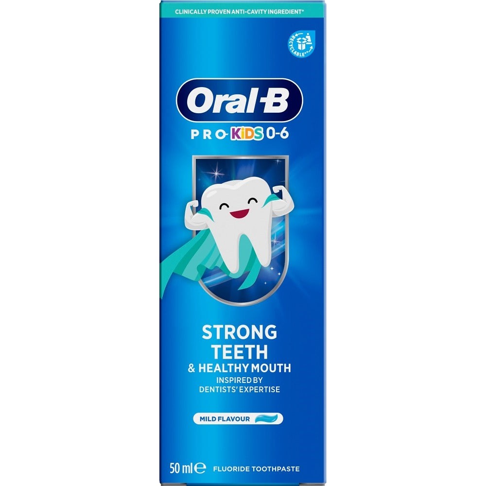Oral-B Pro Kids 0 - 6  Years Toothpaste - 75ml - Mild Flavour