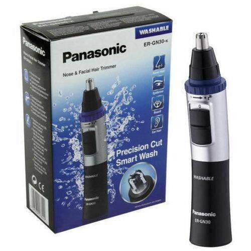 Panasonic ER-GN30 Men's Nose and Ear Hair Trimmer - Vortex Cleaning System - Healthxpress.ie