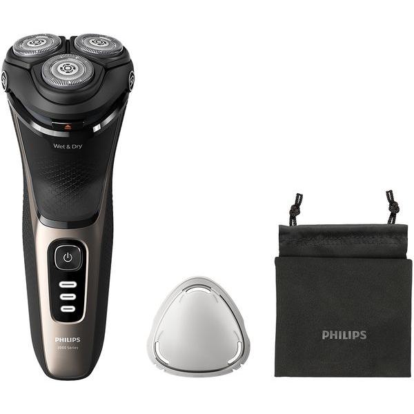 PHILIPS Series 3000 S3242/12 Wet & Dry Rotary Electric Shaver - Black