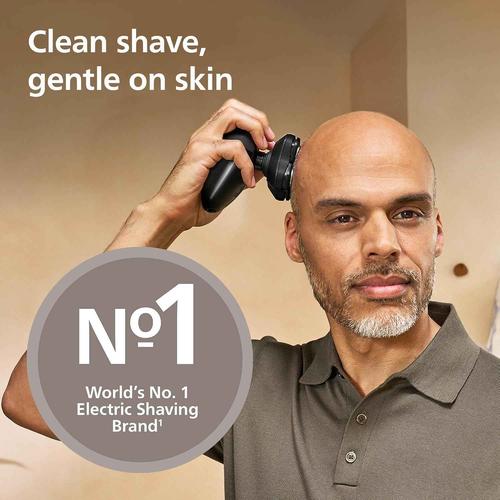 Philips Head Shaver Pro 5000 Series - Skull Shaver for Men and Women, 360° Flexing Head & ComfortCut Blades for Clean Shave, Gentle on Skin, Model HS5980/15