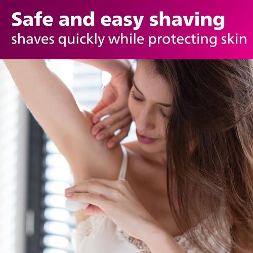 Philips SatinShave Essential Women’s Wet & Dry Electric Shaver for Legs & Body, Cordless, with Hypoallergenic Foil, HP6306/00