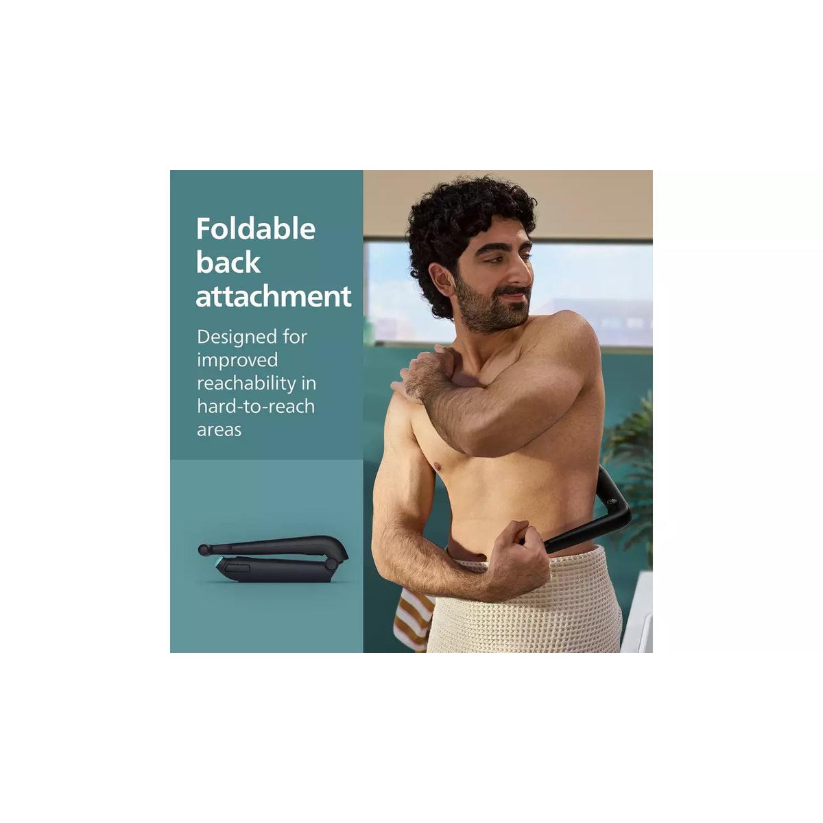 Philips Series 5000 Body Groomer with easy reach Back Attachment - BG5475/15