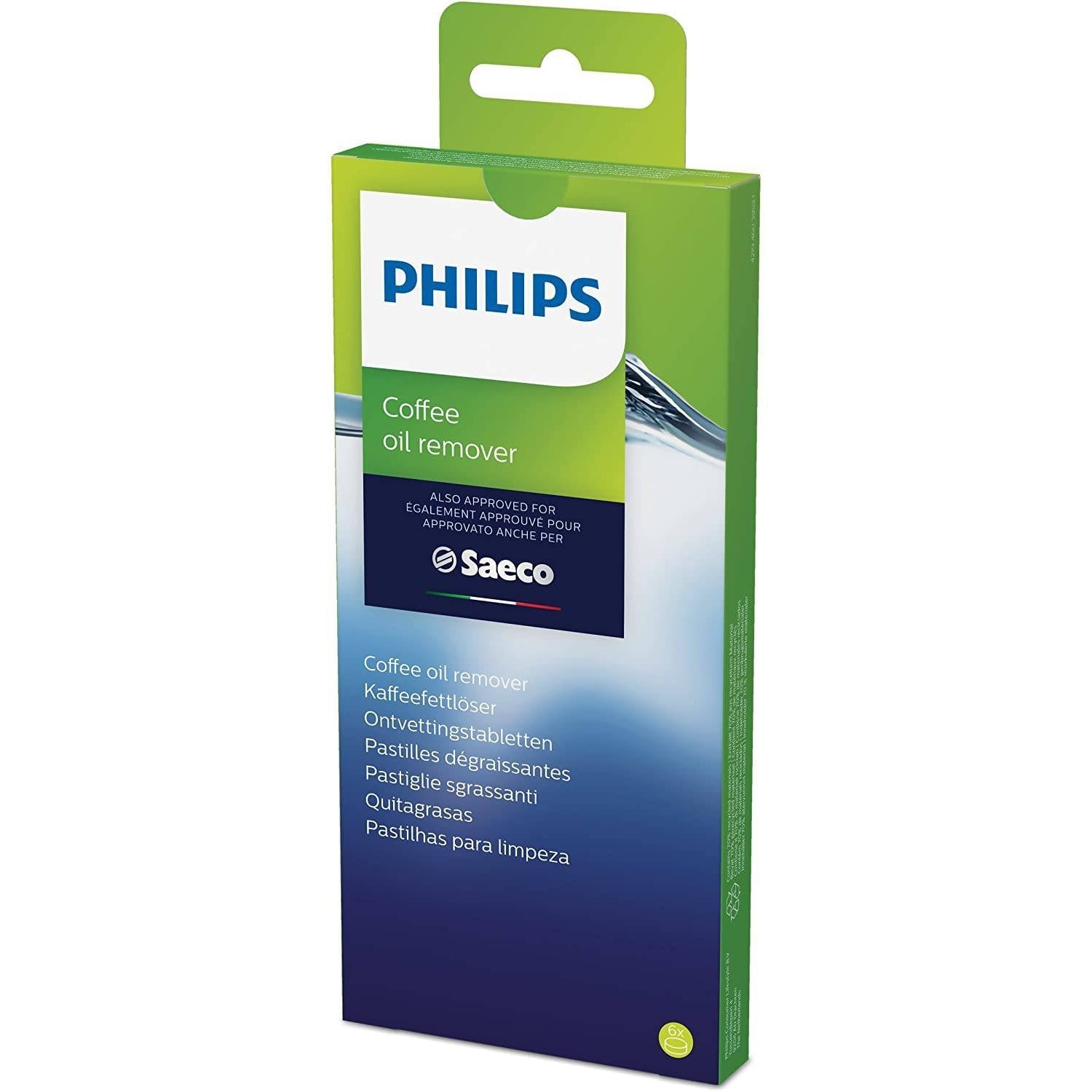 Philips CA6704/10 Coffee Fat Remover, 6 Tablets for Philips, Saeco and Other Fully Automatic Coffee Machines - Healthxpress.ie