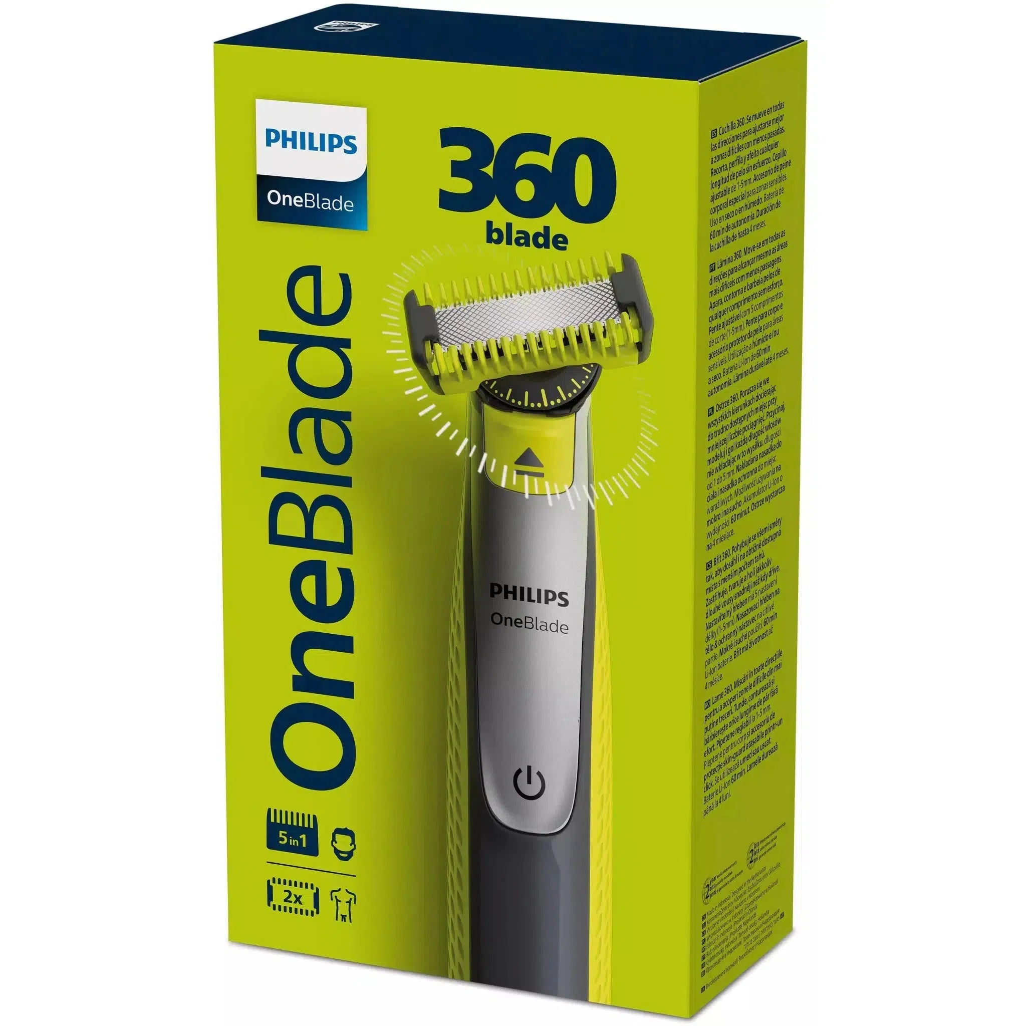 Philips Oneblade QP2830/20 Face & Body 5 in 1 Wet & Dry - Healthxpress.ie
