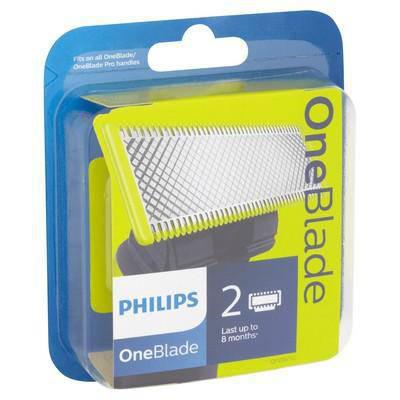 Philips QP220/50 OneBlade Razor Replacement Blades - 100% Waterproof - Pack of 2 - Healthxpress.ie
