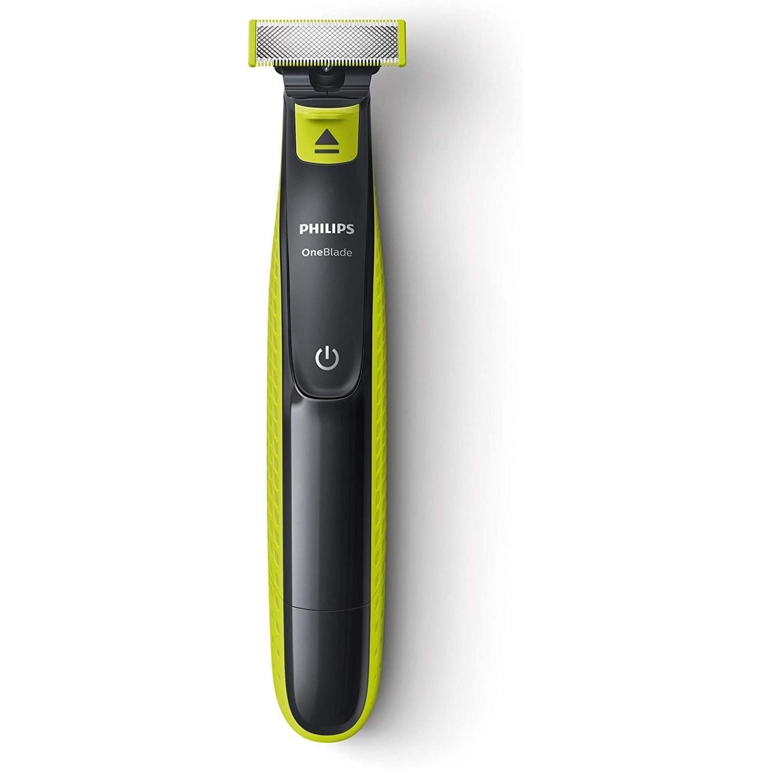 Philips QP2520/65 OneBlade Rechargeable Facial Trimmer with Styling Combs Wet & Dry with Travel Cases - Healthxpress.ie