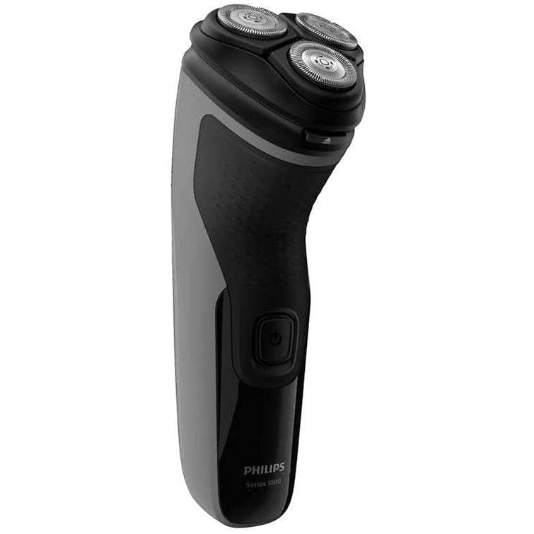 Philips S1231/41 Shaver Series 1000 Dry Electric Shaver - PowerCut Blades, Black - Healthxpress.ie