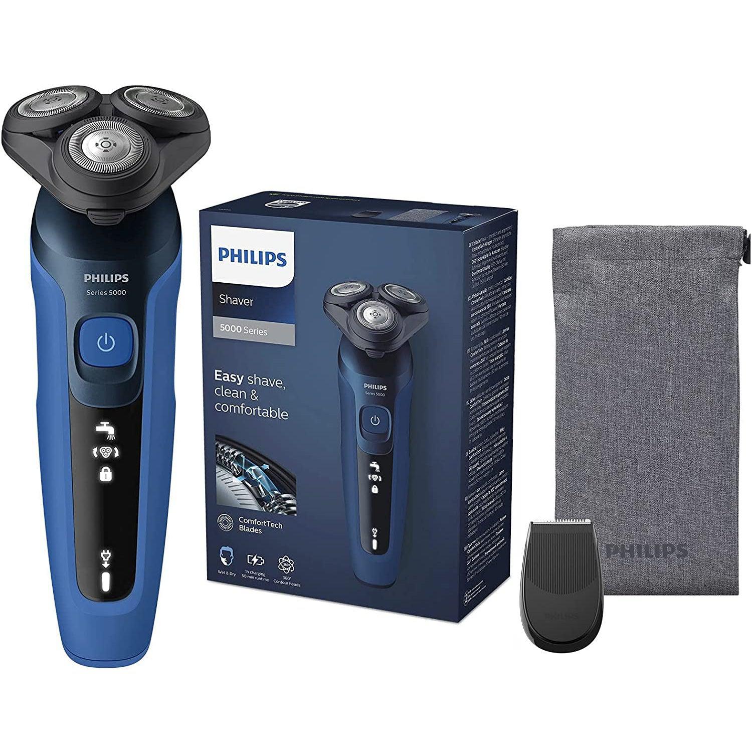 Philips Series 5000 Wet and Dry Electric Shaver S5466/17 - Healthxpress.ie