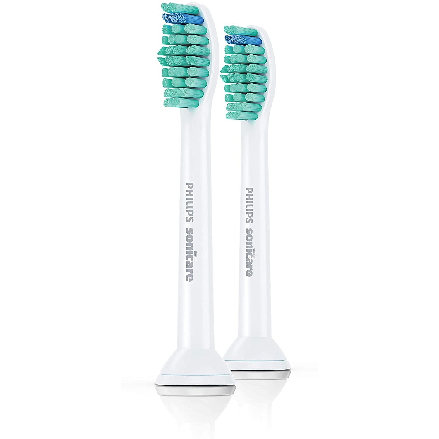 Philips Sonicare ProResults HX6012/07 Original Toothbrush Replacement Brush Heads Standard Pack of 2, White - Healthxpress.ie
