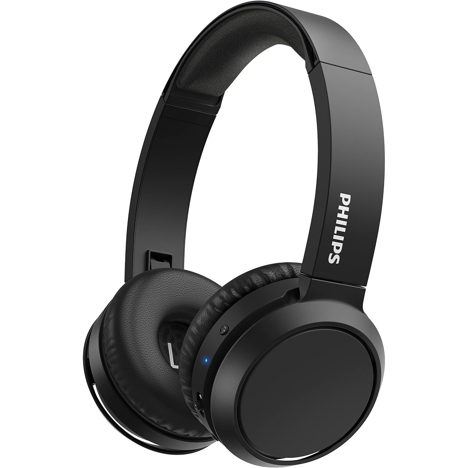 PHILIPS On-Ear Headphones TAH4205BK/00 with Bass Boost Button - Matte Black