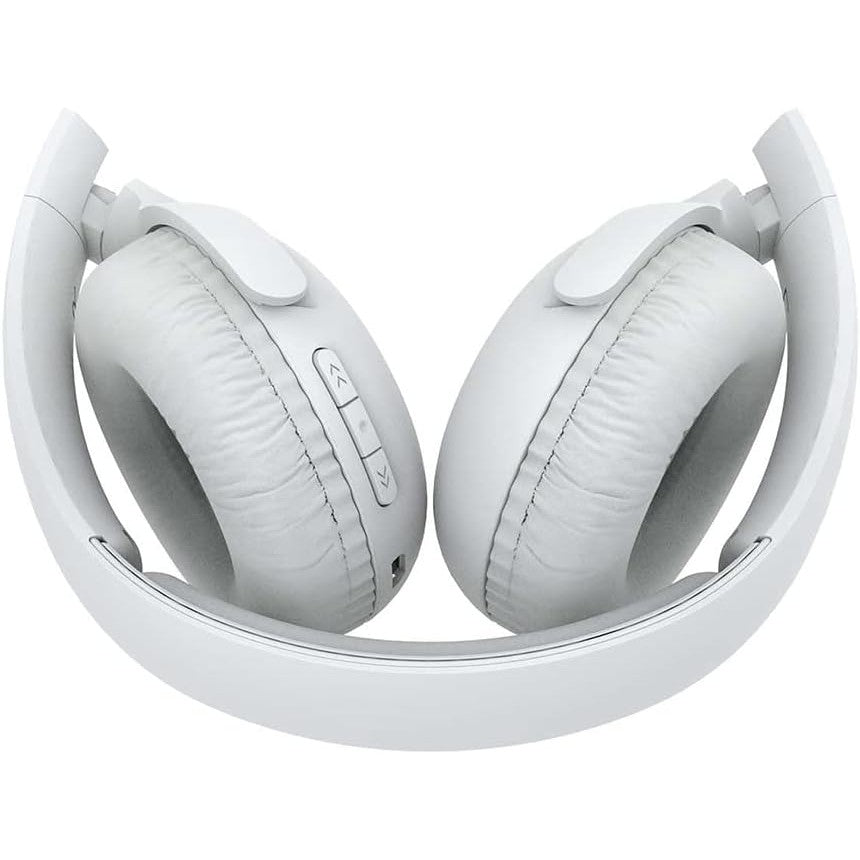 PHILIPS Audio On Ear Headphones UH202WT/00 Bluetooth On Ears (Wireless, 15 Hour Battery, Soft Ear Pads, Built-In Microphone, Foldable) White