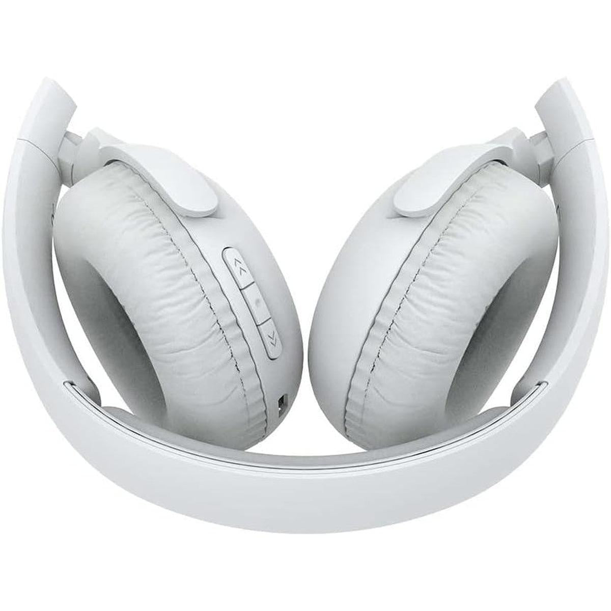 PHILIPS Audio On Ear Headphones UH202WT/00 Bluetooth On Ears (Wireless, 15 Hour Battery, Soft Ear Pads, Built-In Microphone, Foldable) White - Healthxpress.ie