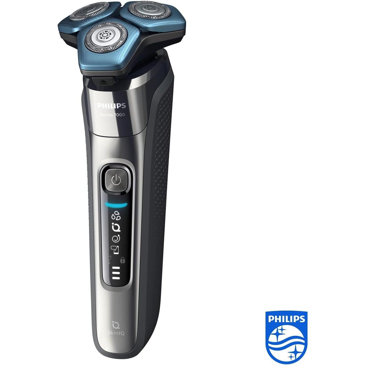 Philips Shaver Series 7000 Wet and Dry electric shaver S7887/55 with Quick Clean Pod - Healthxpress.ie