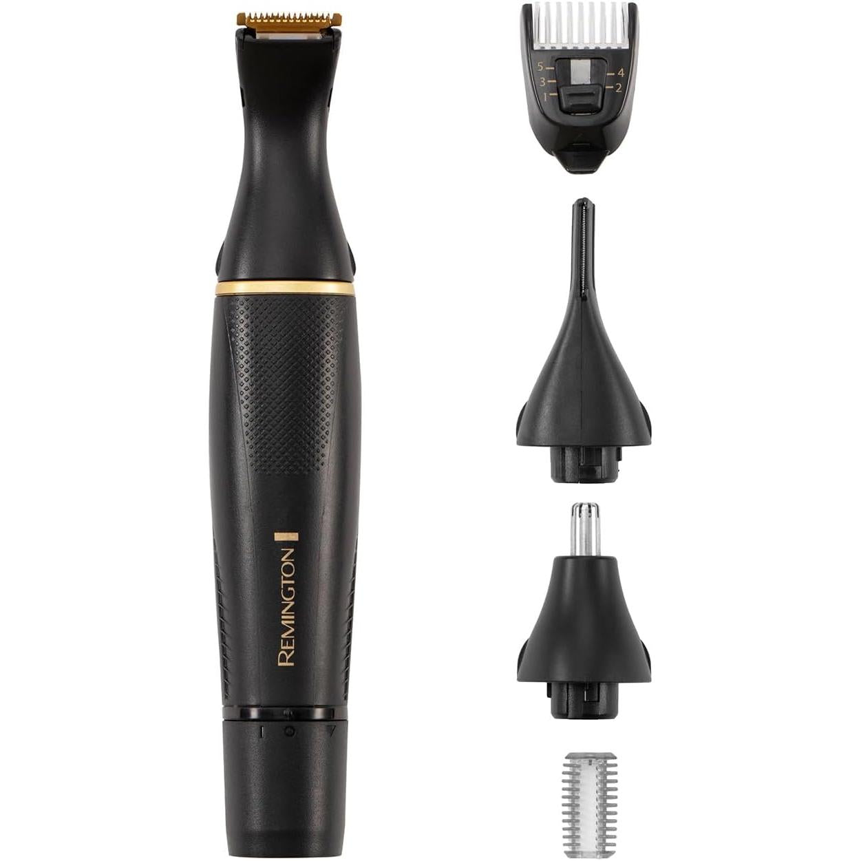 Remington T-Series Detail Grooming Kit (Precision Trimmer with Eyebrow Comb, Nose, Ear, Beard, Adjustable Comb,  NE7000