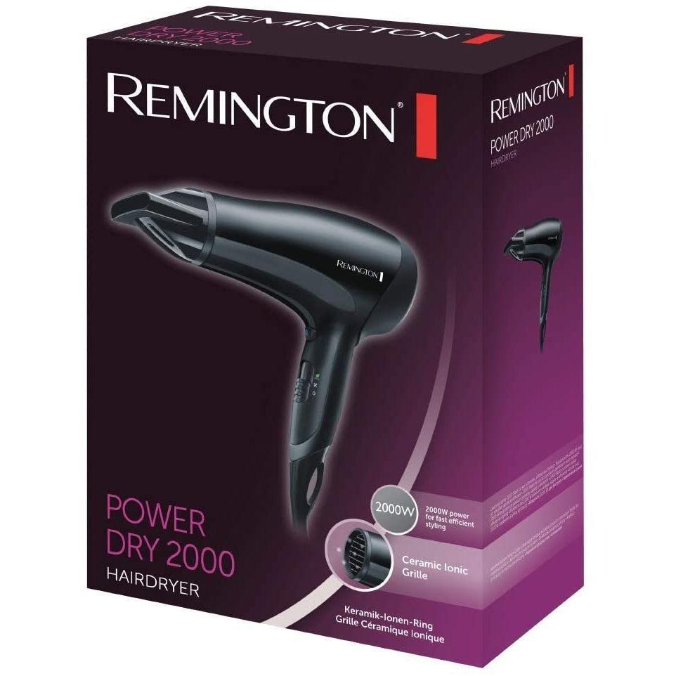 Remington D3010 2000W Power Dry Lightweight Hair Dryer - Healthxpress.ie