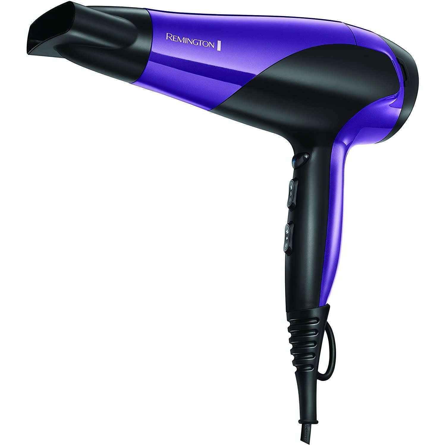 Remington D3190 Ionic Conditioning Hair Dryer for Frizz Free Styling with Diffuser and Concentrator Attachments, 2200 W - Healthxpress.ie