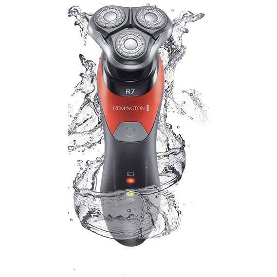 Remington Men's R7 Ultimate Series Rotary Electric Shaver with Pop Up Detail Trimmer and Storage Case, XR1530