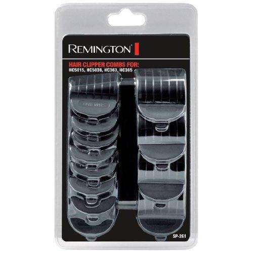 Remington SP261 Combs Hair Clipper/Trimmer Attachment Set - Shaver Parts, Black - Healthxpress.ie