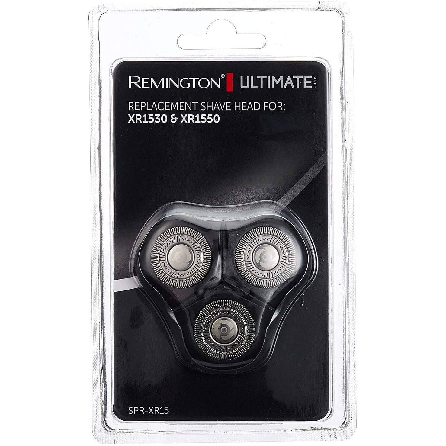 Remington SPR-XR15 Shaving Head Replacement for XR1530/XR1550 Shavers - Black - Healthxpress.ie