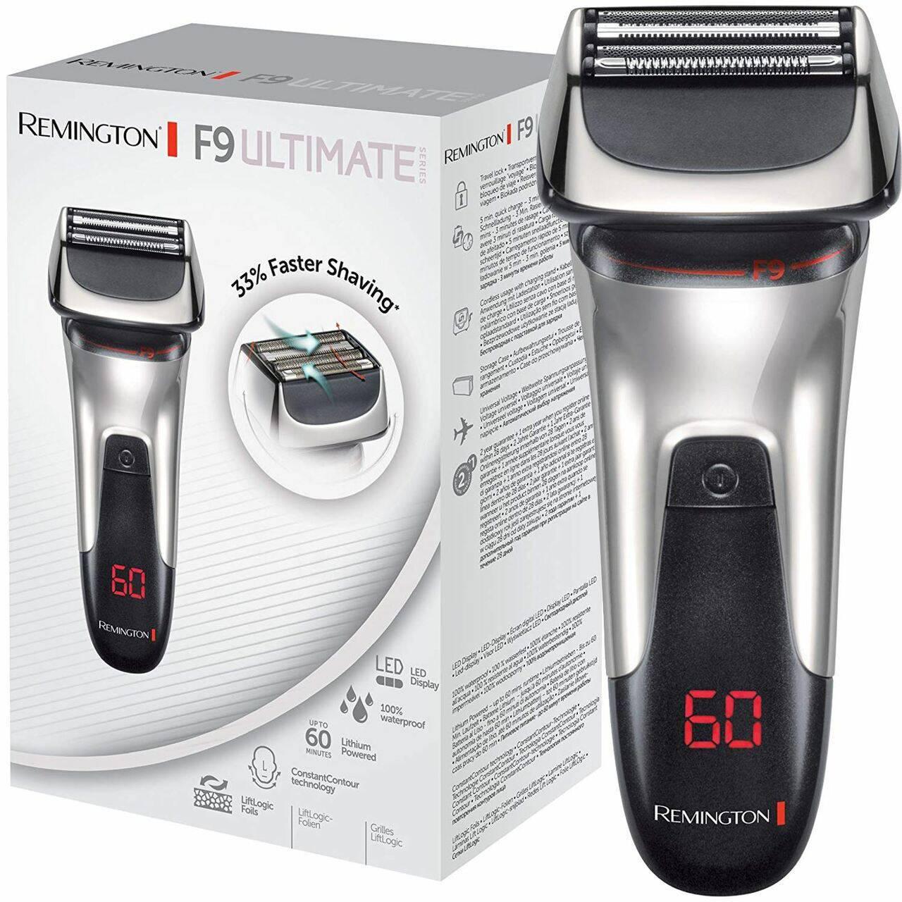 Remington XF9000 Men's F9 Ultimate Series Electric Shaver - 4x Cutting System - Healthxpress.ie