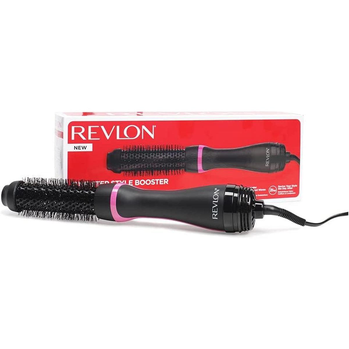 Revlon One-Step Style Booster - Round Brush Dryer & Styler, Round Brush- 38 mm  RVDR5292UKE, Black - Healthxpress.ie