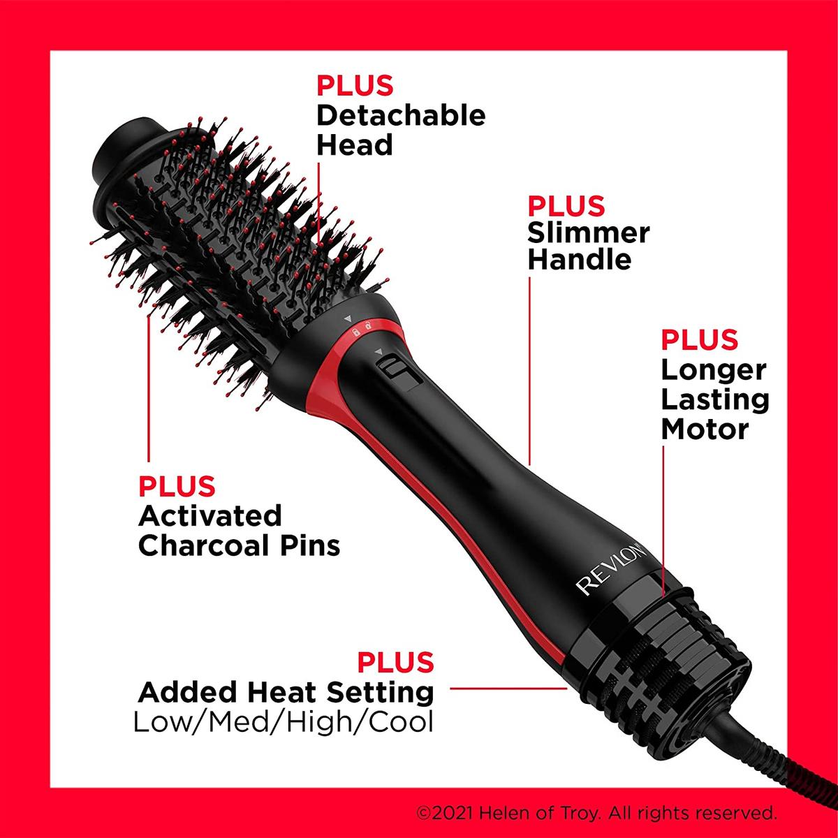 Revlon One-Step Volumiser Plus with Detachable Head - RVDR5298UK - Healthxpress.ie