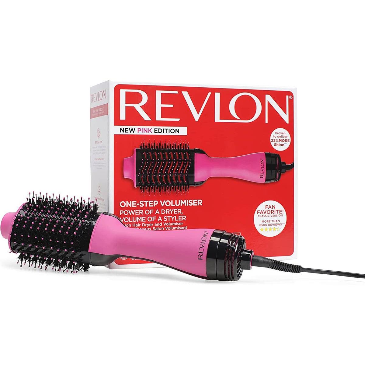 Revlon Salon One-Step Hair Dryer and Volumiser - New Pink Edition  RVDR5222PUK - Healthxpress.ie