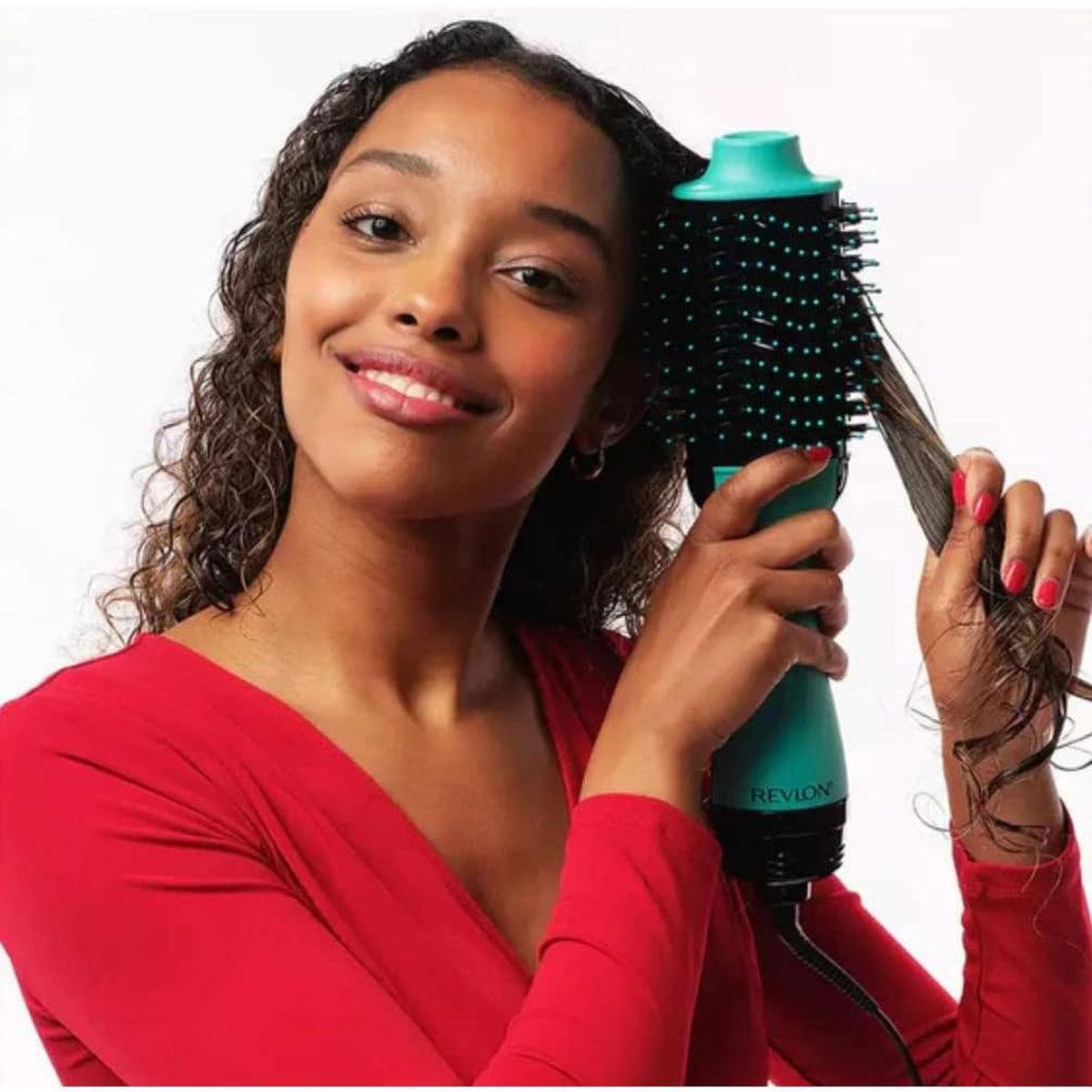 Revlon Salon One-Step Volumiser Hair Dryer and Volumizer with Genuine ION Generator - Teal Edition - RVDR5222TUK - Healthxpress.ie