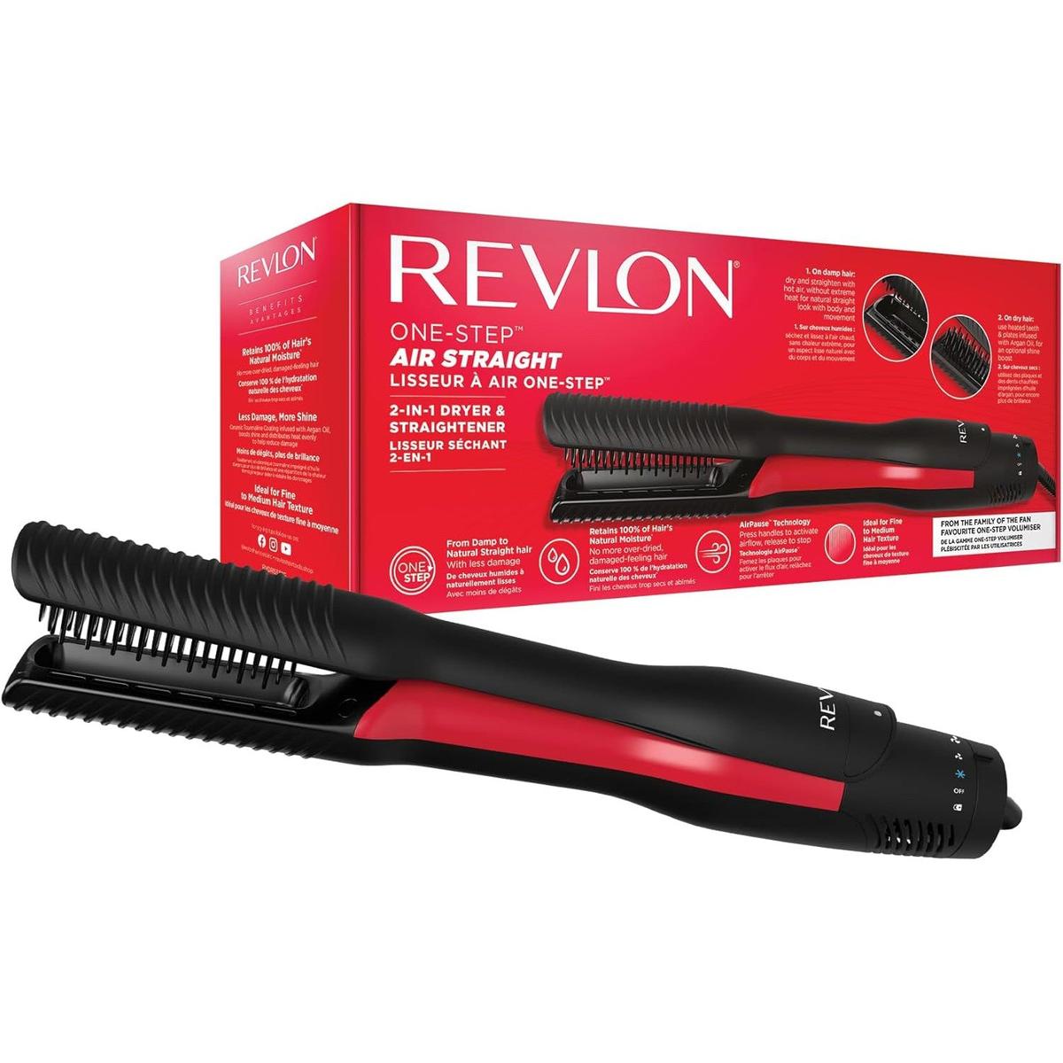 Revlon One-Step Air Straight 2-in-1 Dryer & Air Straightener RVDR5330UK - Healthxpress.ie