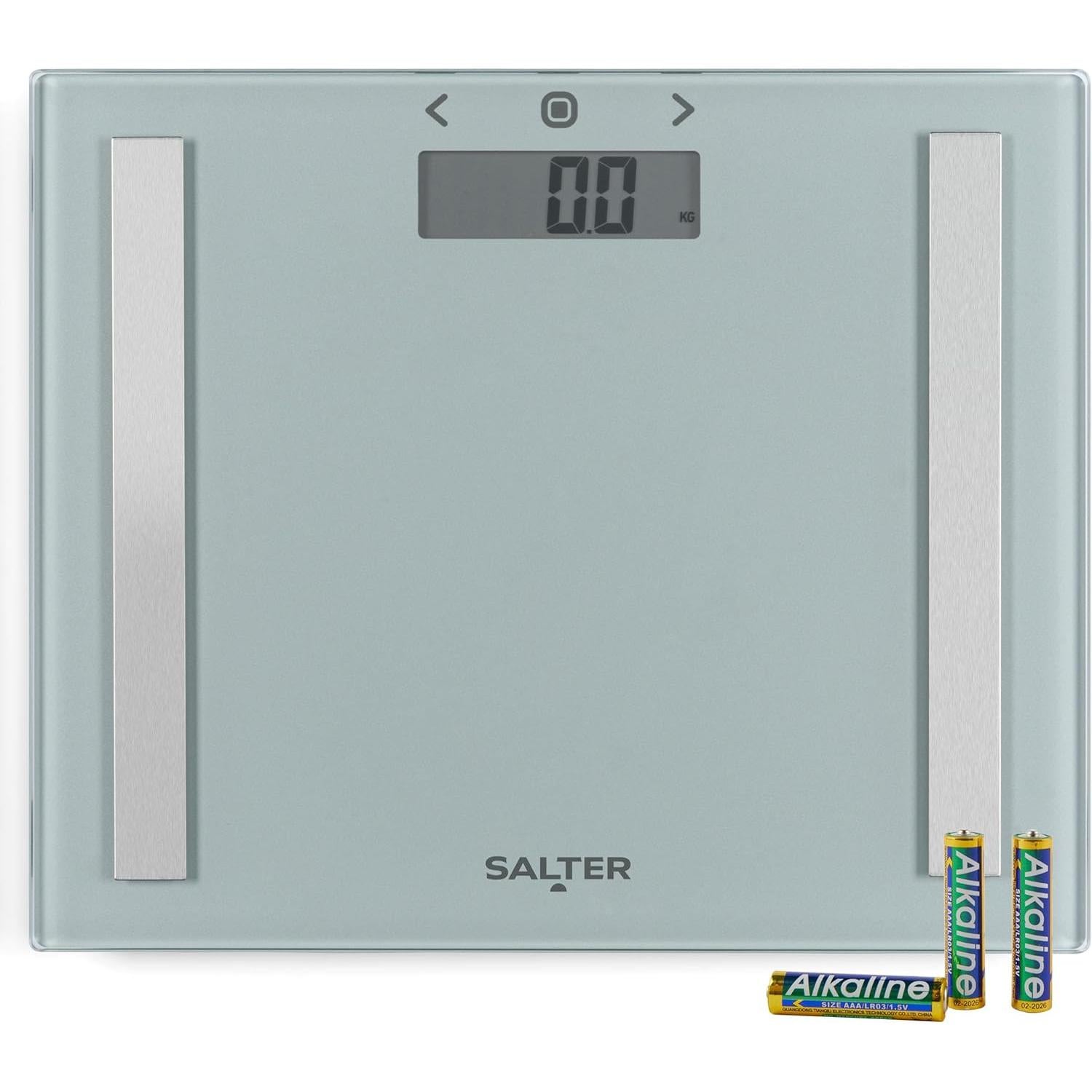 Salter 9113 SV3R Compact Analyser Bathroom Scale – Electronic Digital Bodyweight, Body Fat Scale, 150kg/23st 8lb