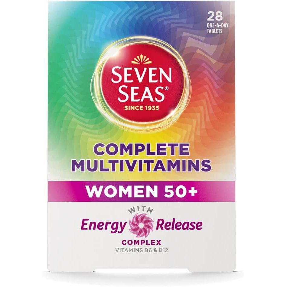 Seven Seas Complete Multivitamins For Women 50+, Energy Release Complex - 28 Tablets - Healthxpress.ie