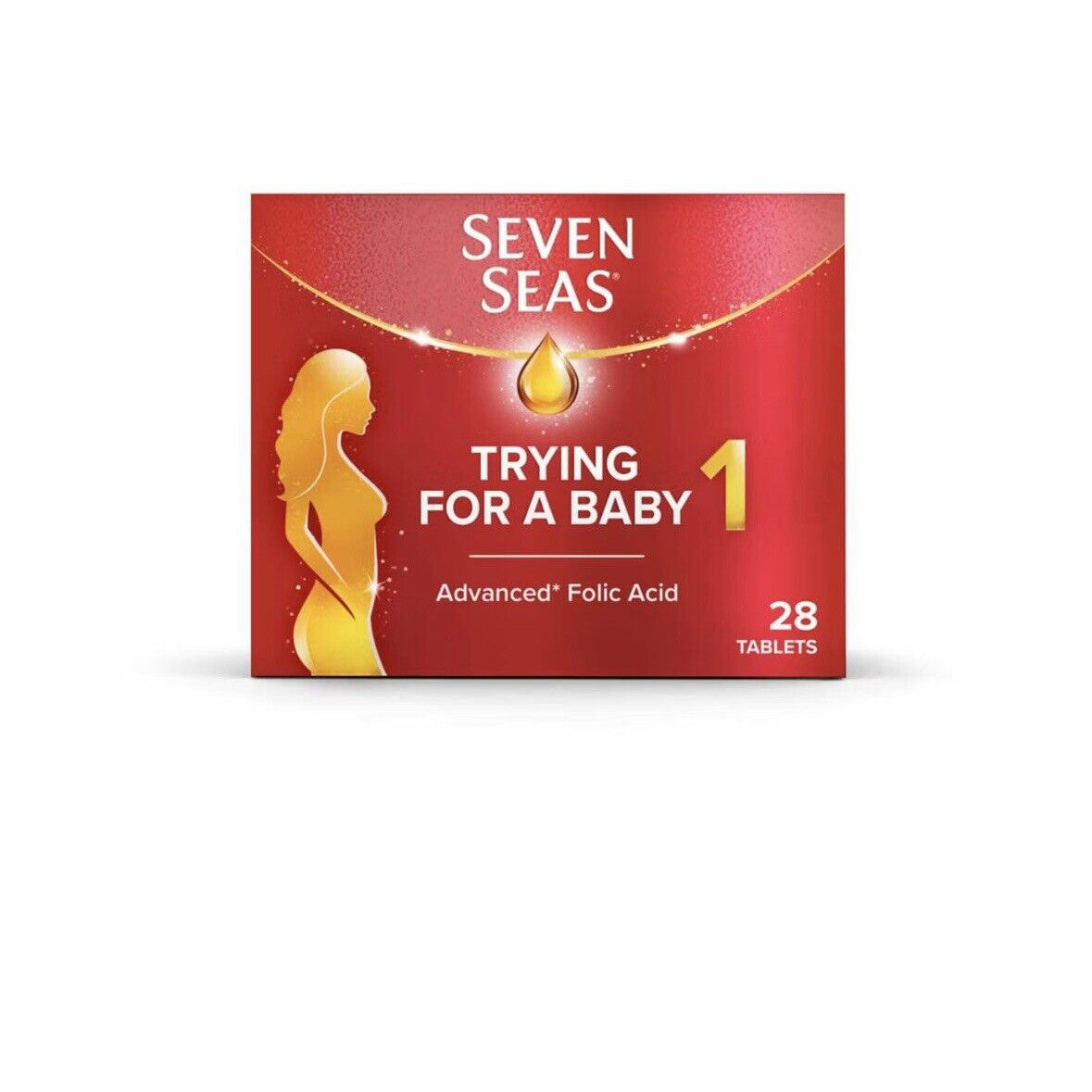 Seven Seas Trying for a Baby, Prenatal Vitamins with Advanced Folic Acid - 28 Tablets