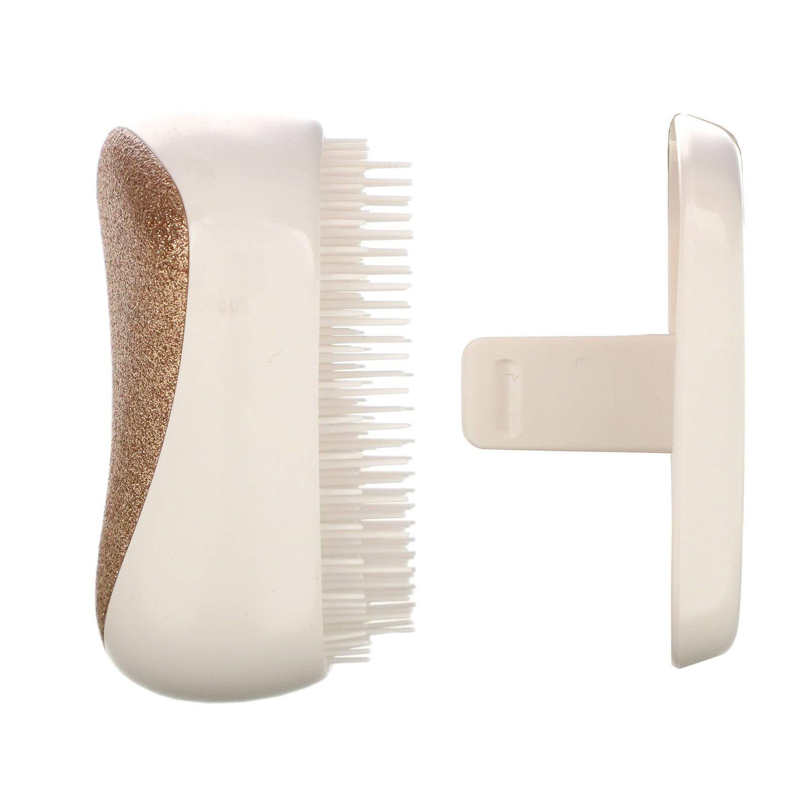 Tangle Teezer Compact Styler, Travel Friendly, Two-Tiered Teeth, Gold Starlight - Healthxpress.ie
