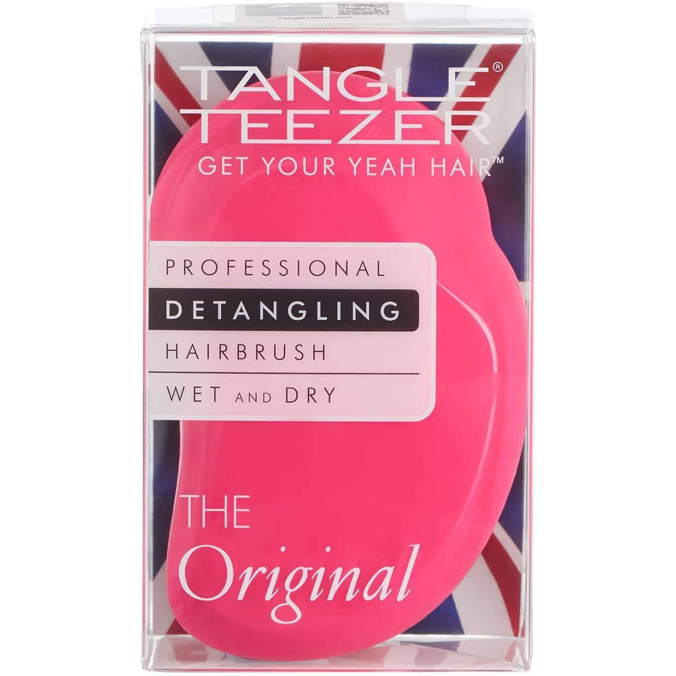 Tangle Teezer The Original Detangling Hairbrush - Regular-Flex - Pink Fizz - Healthxpress.ie