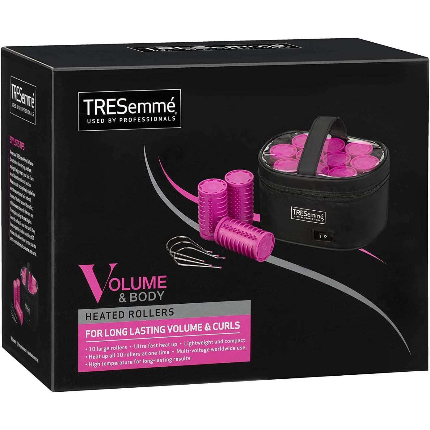 TRESemme Body & Volume Rollers , For Long Lasting Volume & Curls - Pink 3039U - Healthxpress.ie