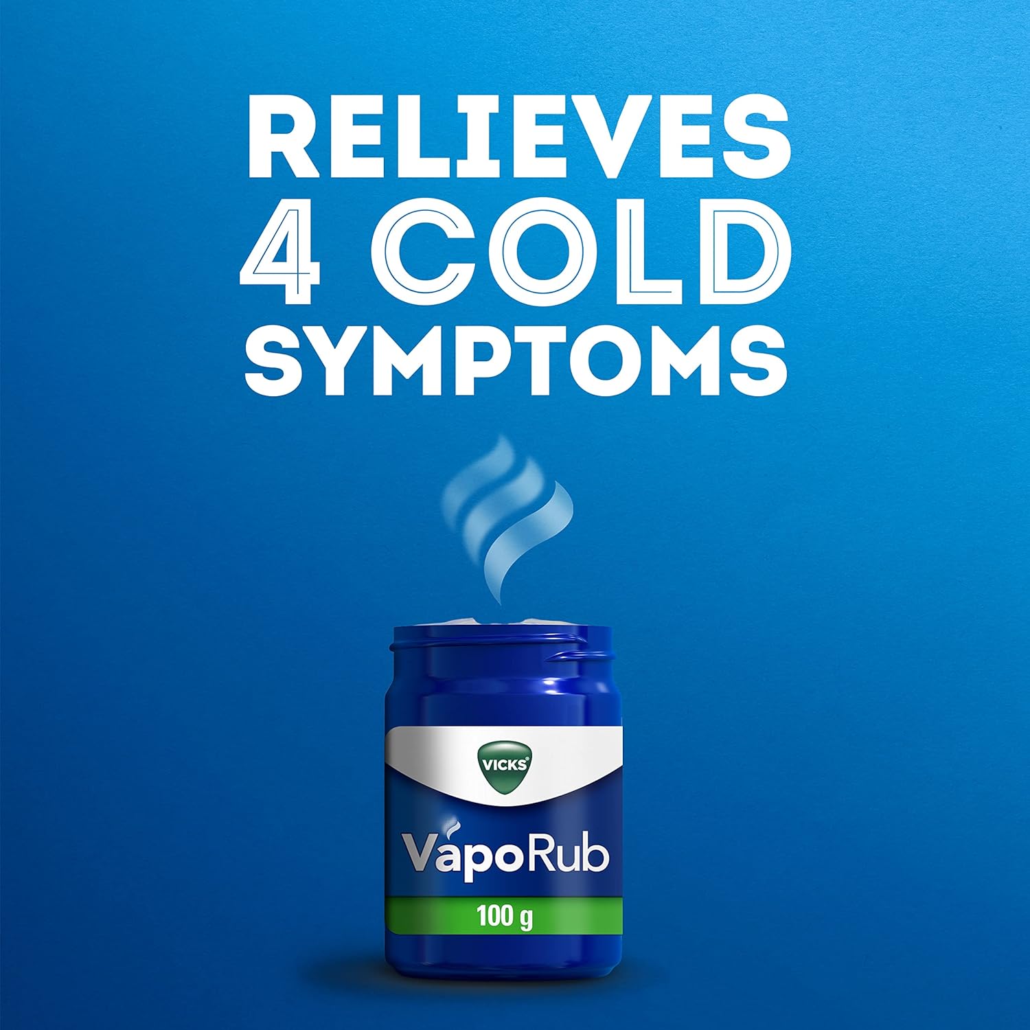 Vicks VapoRub 50g, Relief Of Cough Cold & Flu Like Symptoms