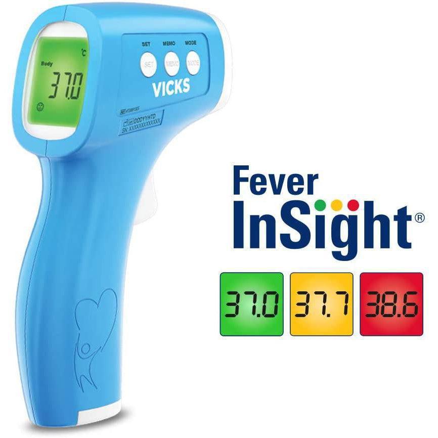 Vicks HTD8813EE Non Contact Infrared Body Thermometer - Clinically Acc