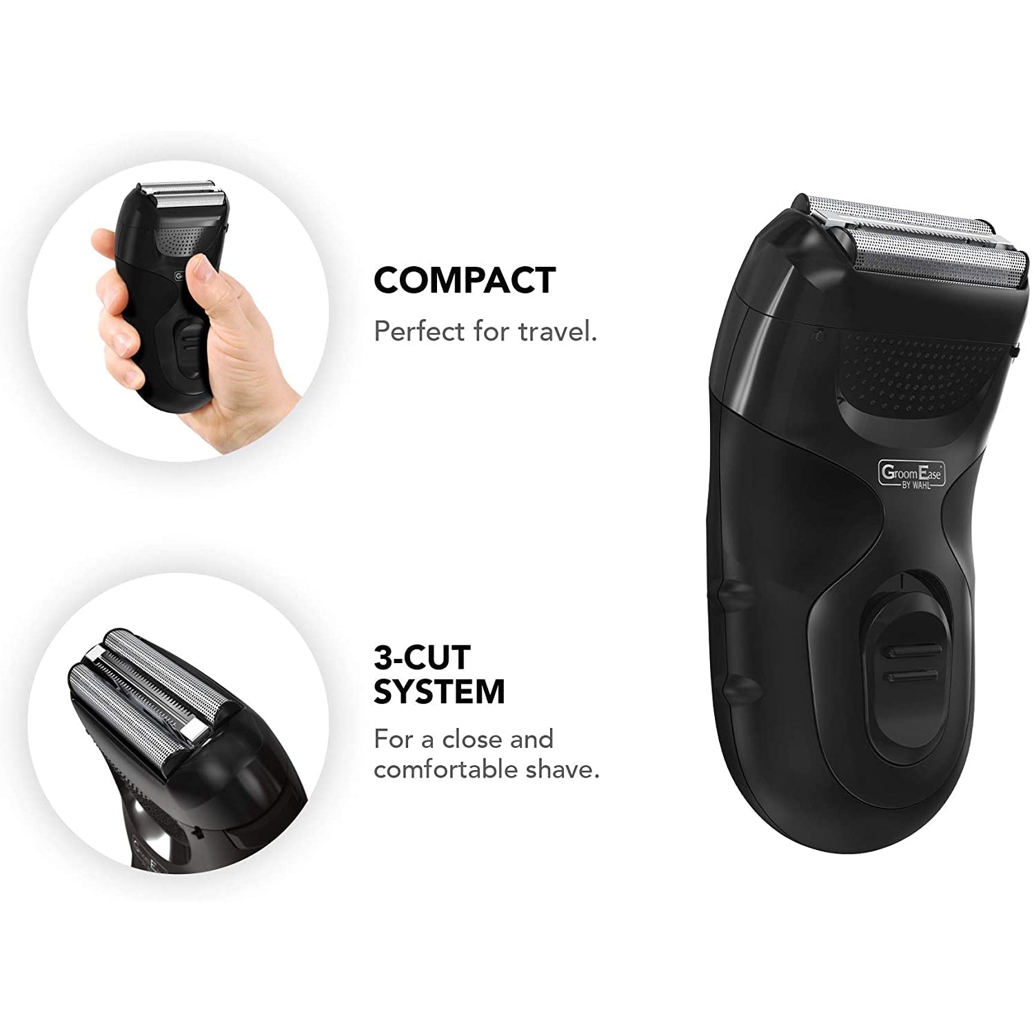 Braun 30B Electric Shaver Replacement Foil and Cutter - Black
