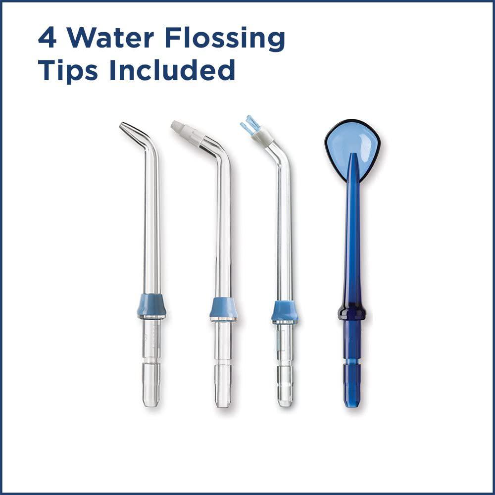 Waterpik WP-450 Cordless Plus Water Flosser - Rechargeable and Portable - White - Healthxpress.ie